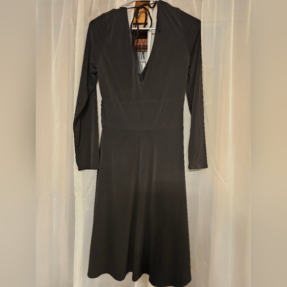 Little Black Dress 3/4 Sleeve with with Low Back - Picture 3 of 3